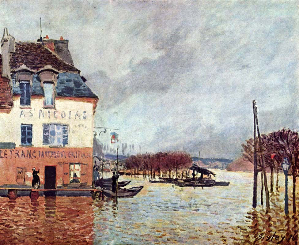 The Flood at Port Marly 
